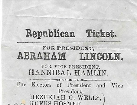 1860 Election Ballot Cropped