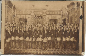 Freemasons Grouop Photo with Andrew Jackson
