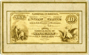 Money 4 Bank of Sandusky $10