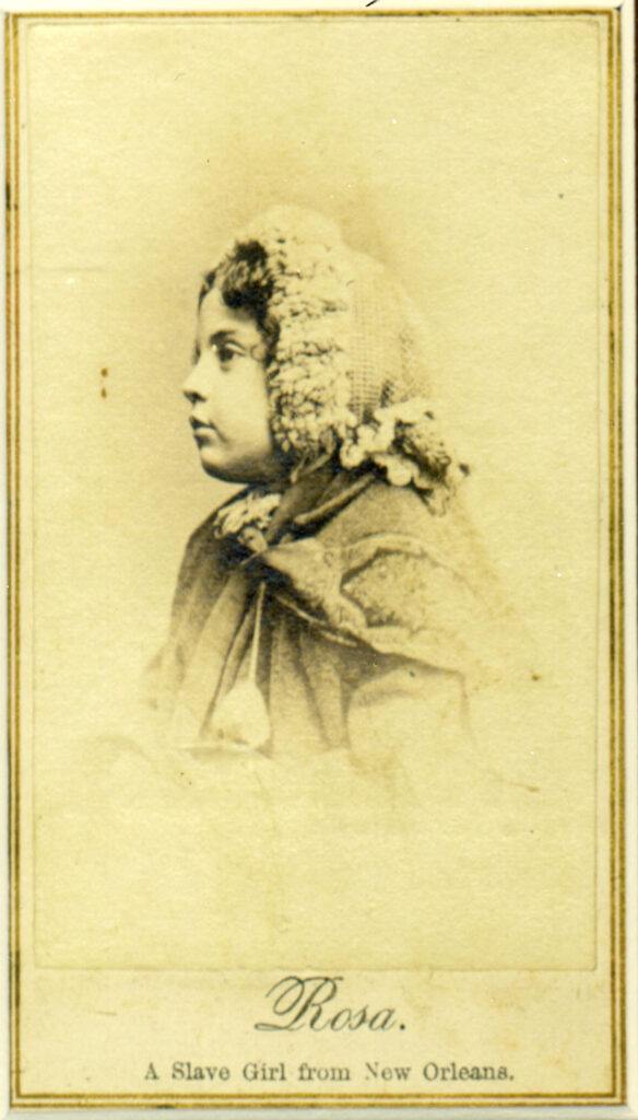 Former Enslaved Child of New Orleans, Rosa