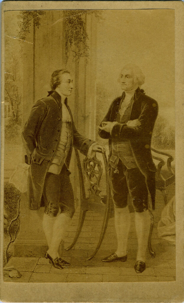 George Washington and Thomas Jefferson