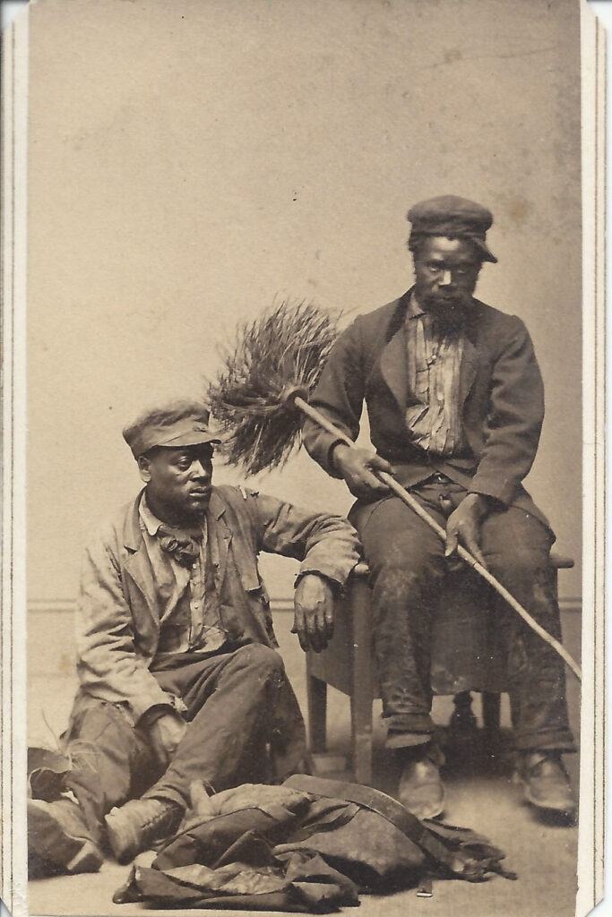 Freedmen Working as Chimney Sweeps
