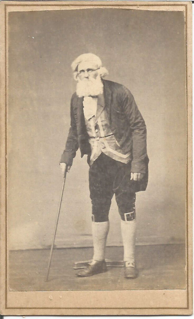 Colonial Man with Cane