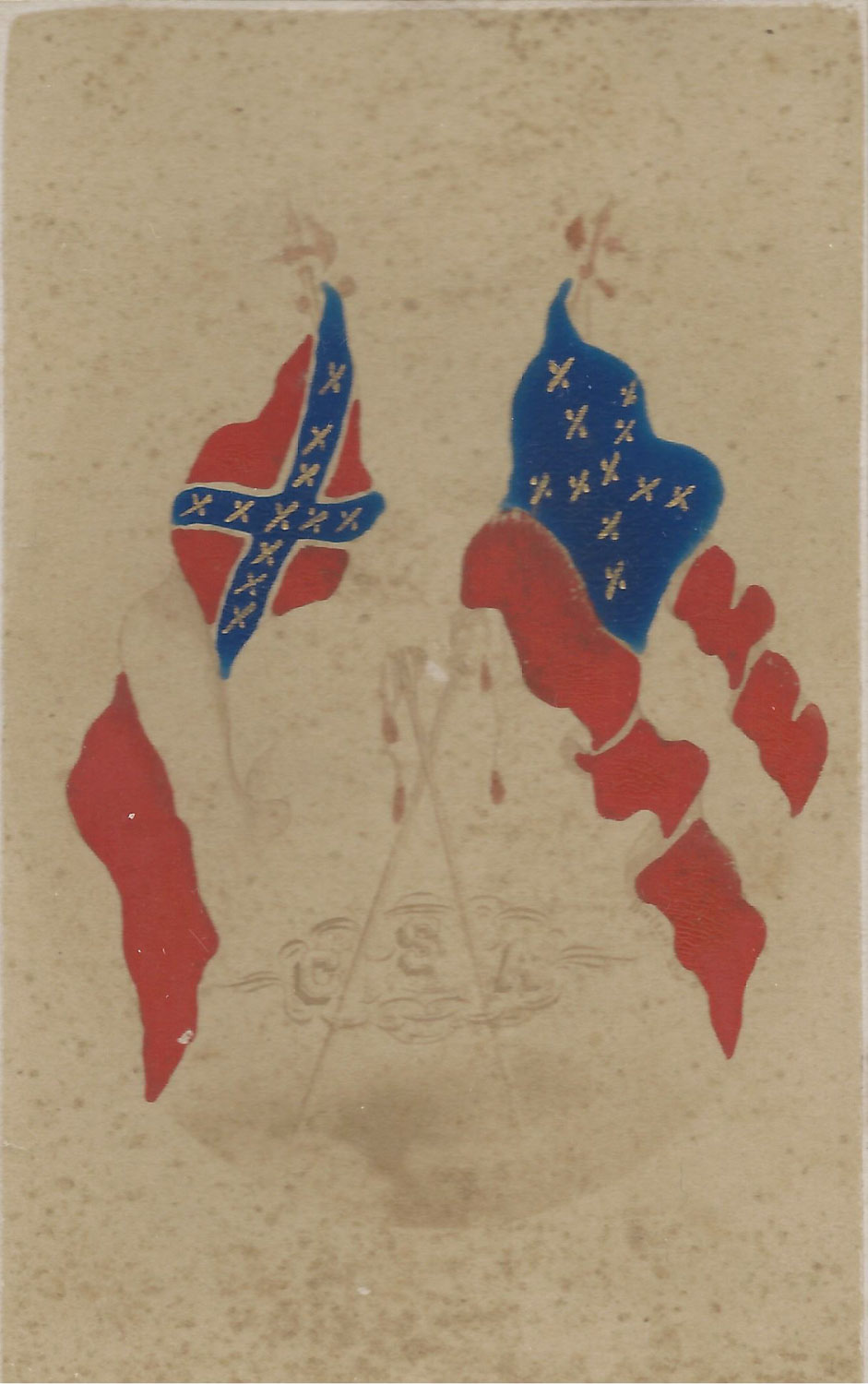 Two Flags USA and CSA - Road To The Civil War