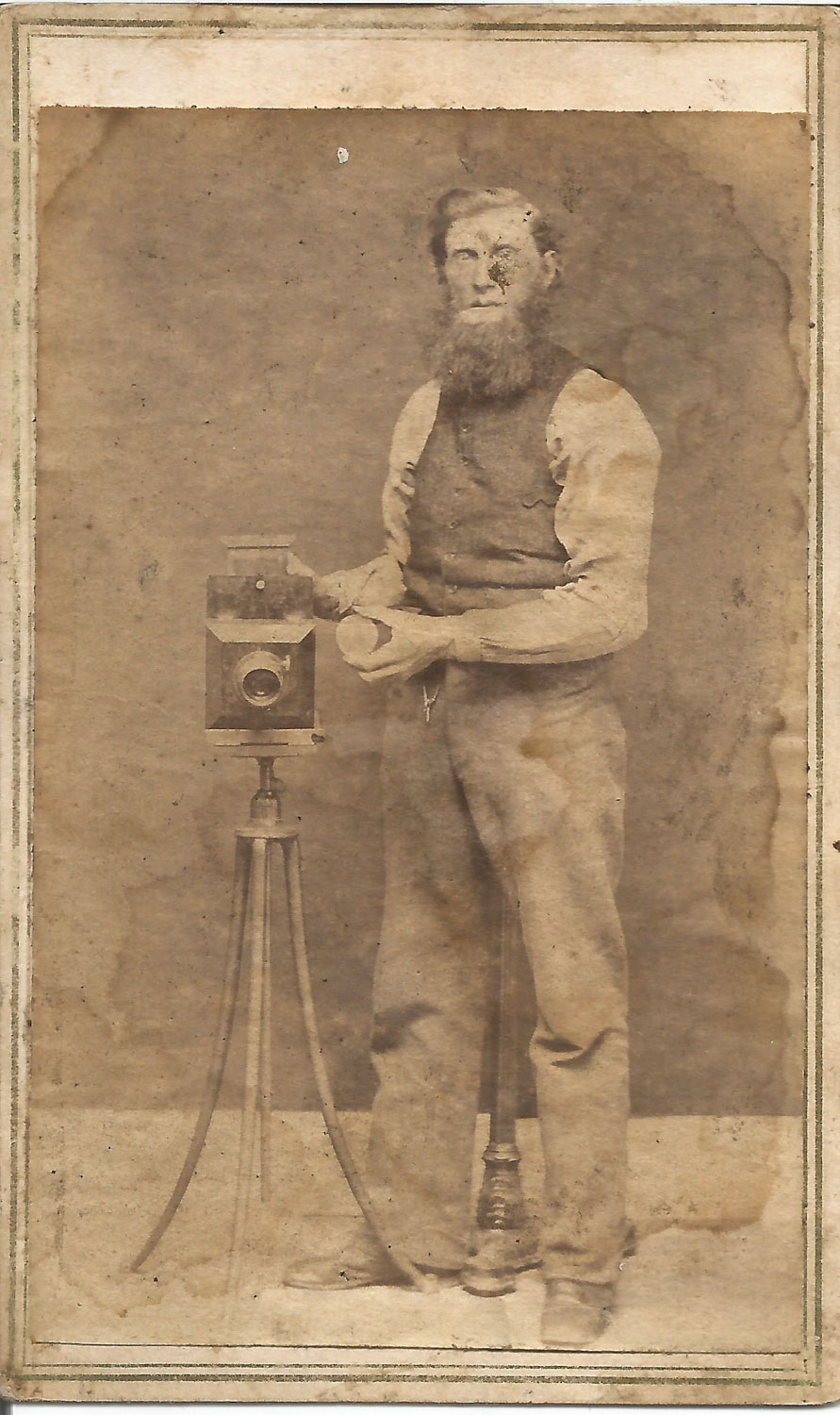 F.J. Moulton with Camera