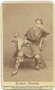 Edwin Booth as Hamlet