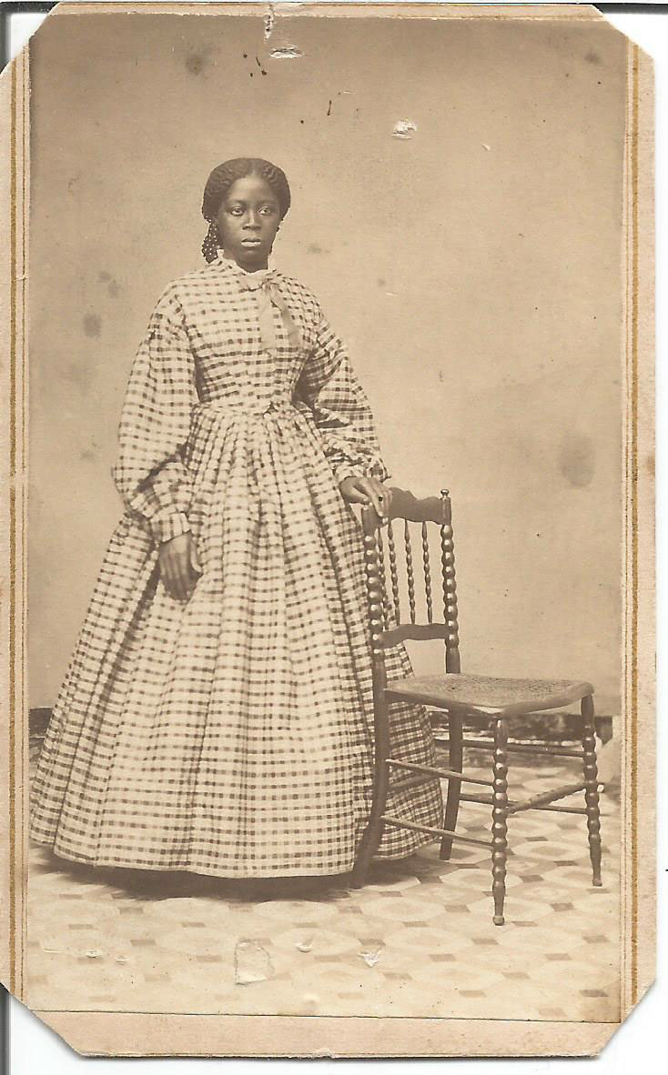 Unknown Freedwoman 4 Woman in Checkered Dress