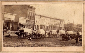 Wagon Trains on Main Street, Anoka, MN