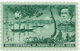Admiral Matthew Perry Stamp