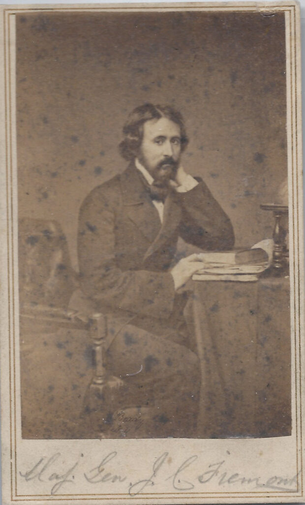 John C. Fremont at Desk