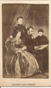 Abraham Lincoln and Family Reading