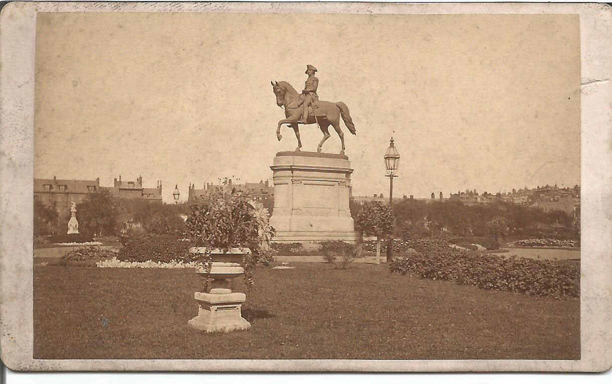 Washington Statue in Boston