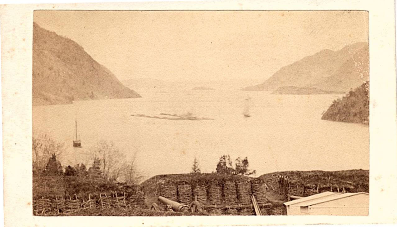 West Point Ramparts with Hudson River