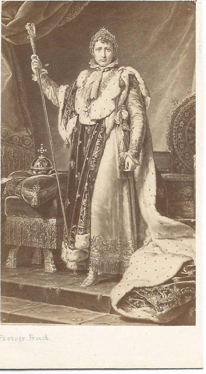 Napoleon Bonaparte with Robes and Scepter