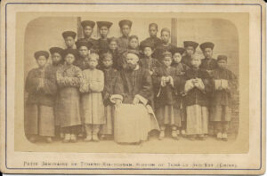 Bission Edouard Dubar with Chinese Class