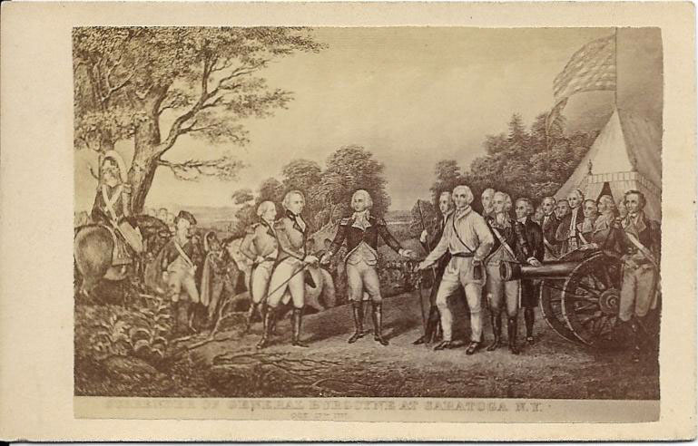 British Surrender at Saratoga