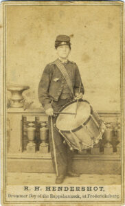 R. H. Hendershot with Drum