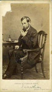 Lincoln Seated with Inkwell