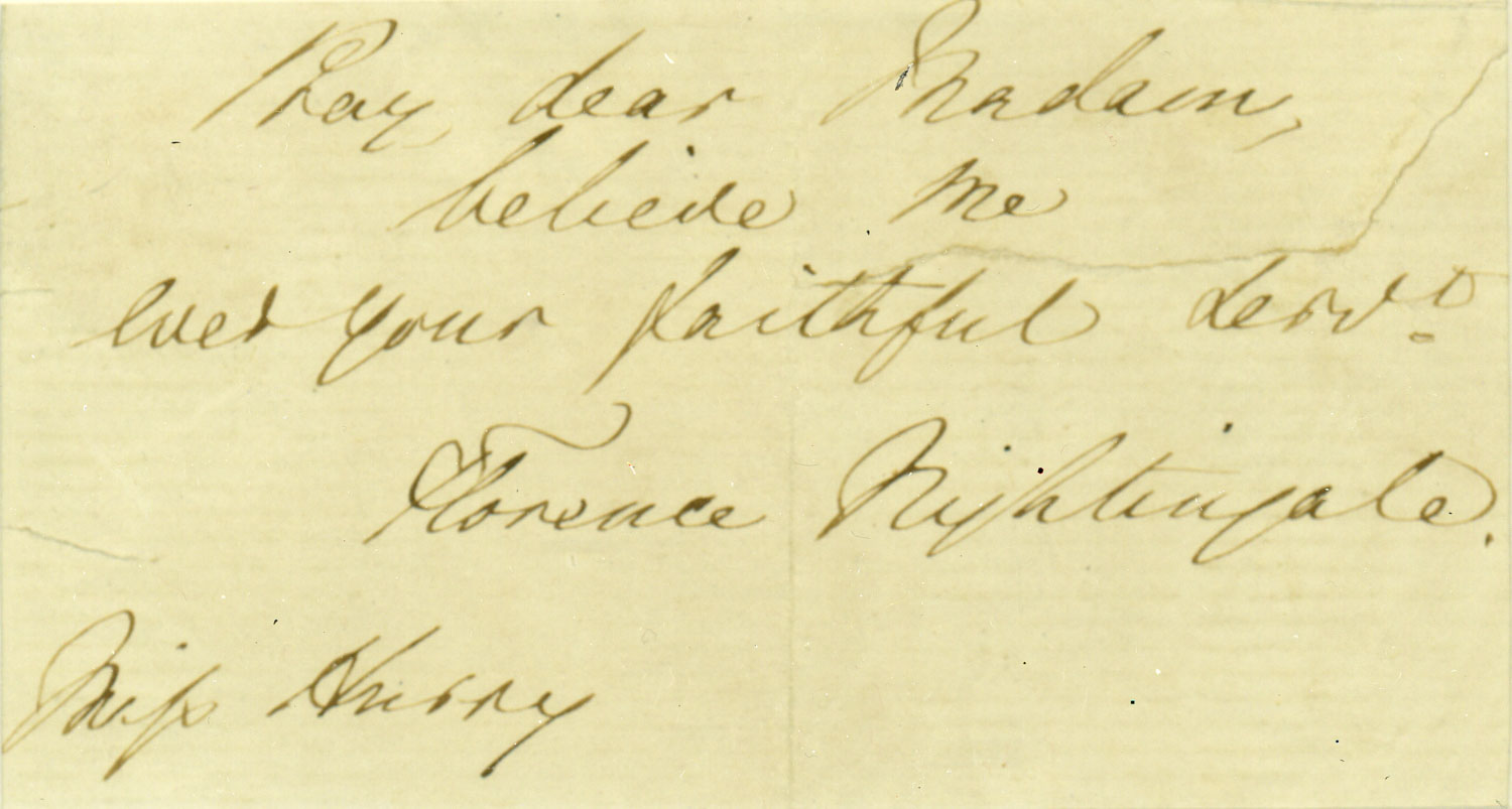 Florence Nightingale Signature