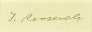 Roosevelt Signature