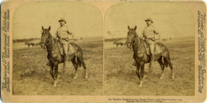 Theodore Roosevelt on Horseback