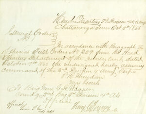 George Day Wagner Document