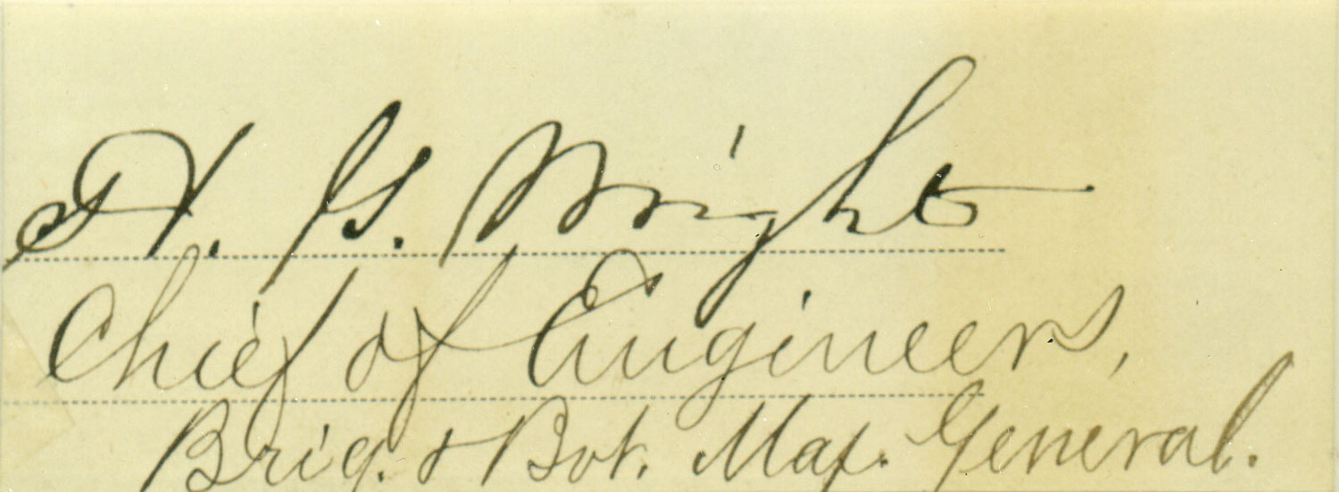 Horatio Wright Signature