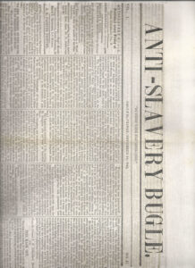 The Anti-Slavery Bugle Newspaper