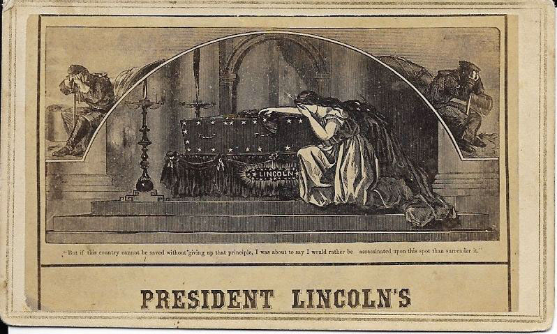 Lincoln's Death Casket